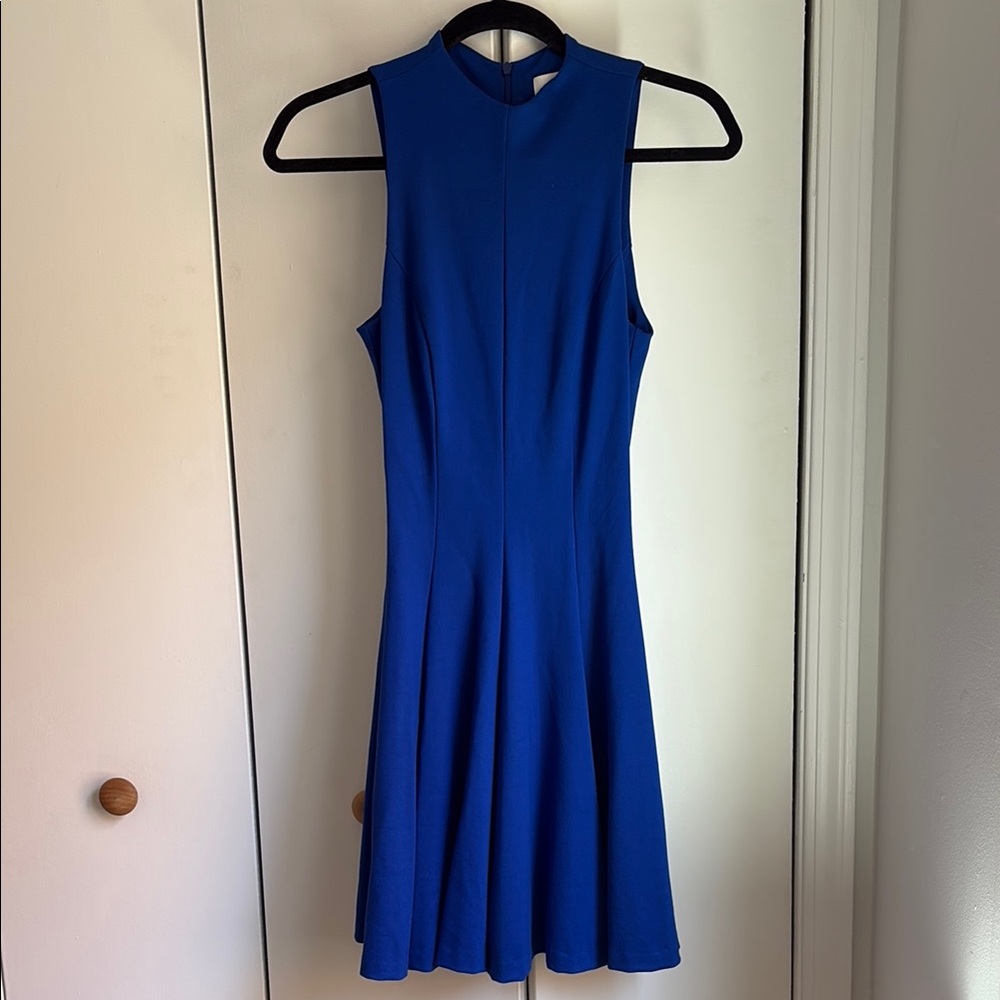 Amanda Uprichard Blue Mini Dress